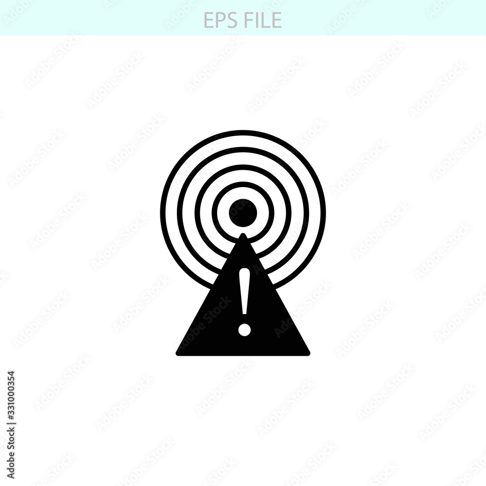 Failed to connection icon. EPS vector file Failed to connection icon. EPS vector file