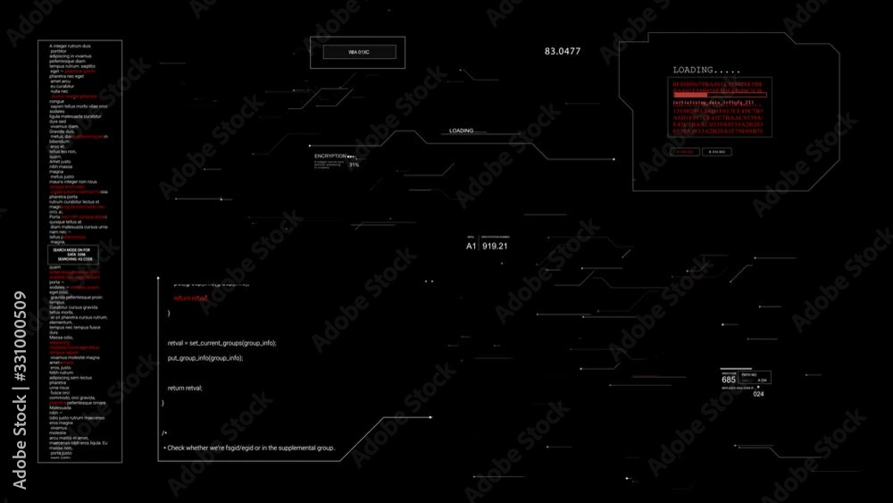Data UI display.HUD technological futuristic elements.Digital SciFi infographic.