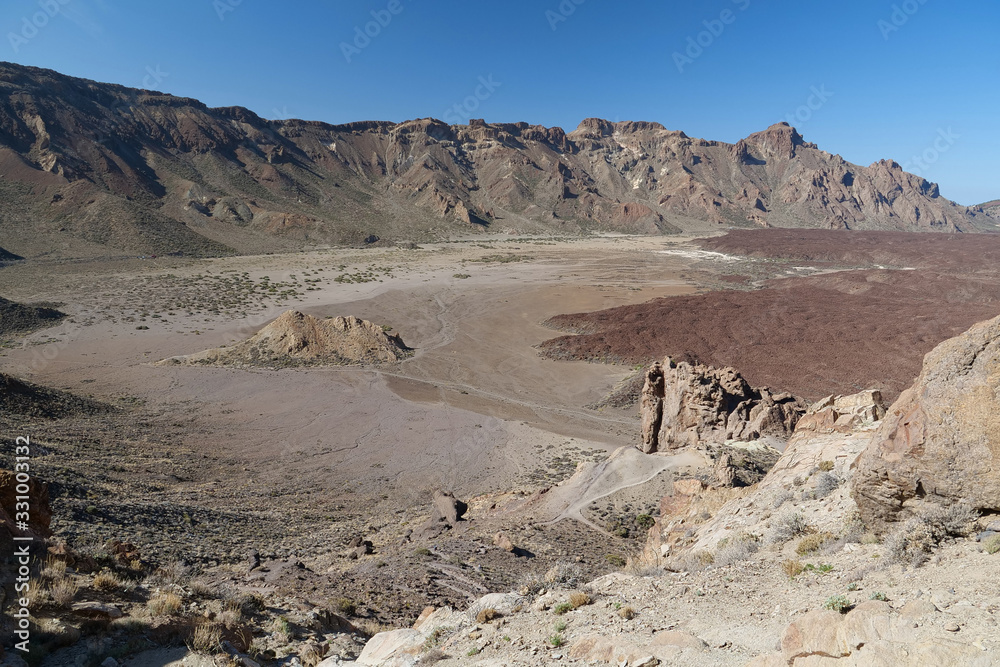 Caldera of Volcano Teide, Tenerife island, Canary islands, Spain Caldera of Volcano Teide, Tenerife island, Canary islands, Spain