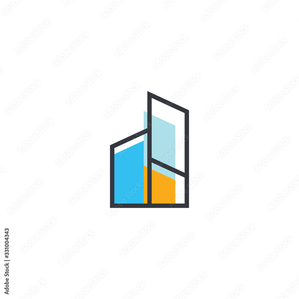 modern architecture logo template vector icon modern architecture logo template vector icon