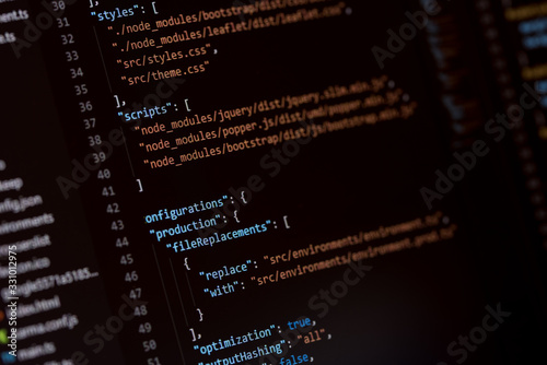 JSON file code