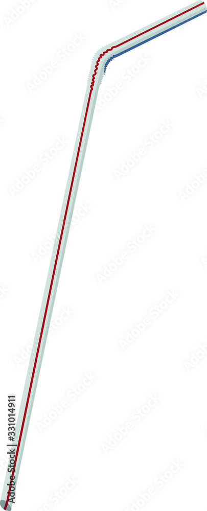 drinking straw realistic vector illustration drinking straw realistic vector illustration