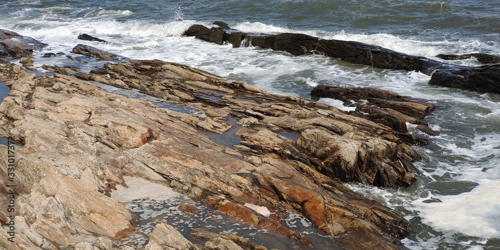 The beauty of the sea of Montevideo in Uruguay. The beauty of the sea of Montevideo in Uruguay.