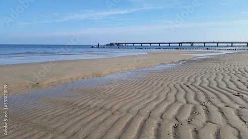 Landscapes. Baltic seaside during spring and summer on Usedom island. Germany