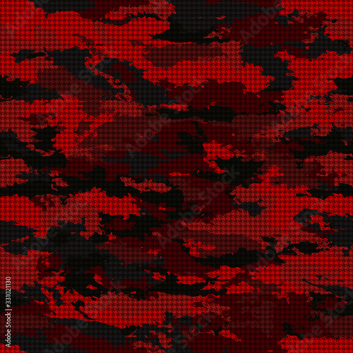Vector camouflage seamless