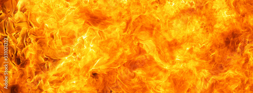 Photography blaze fire flame conflagration texture for banner background