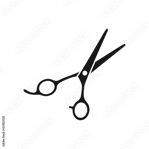 scissor logo template