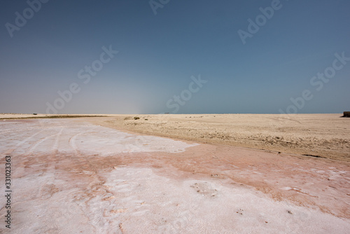 OMAN Pink lagoon photo