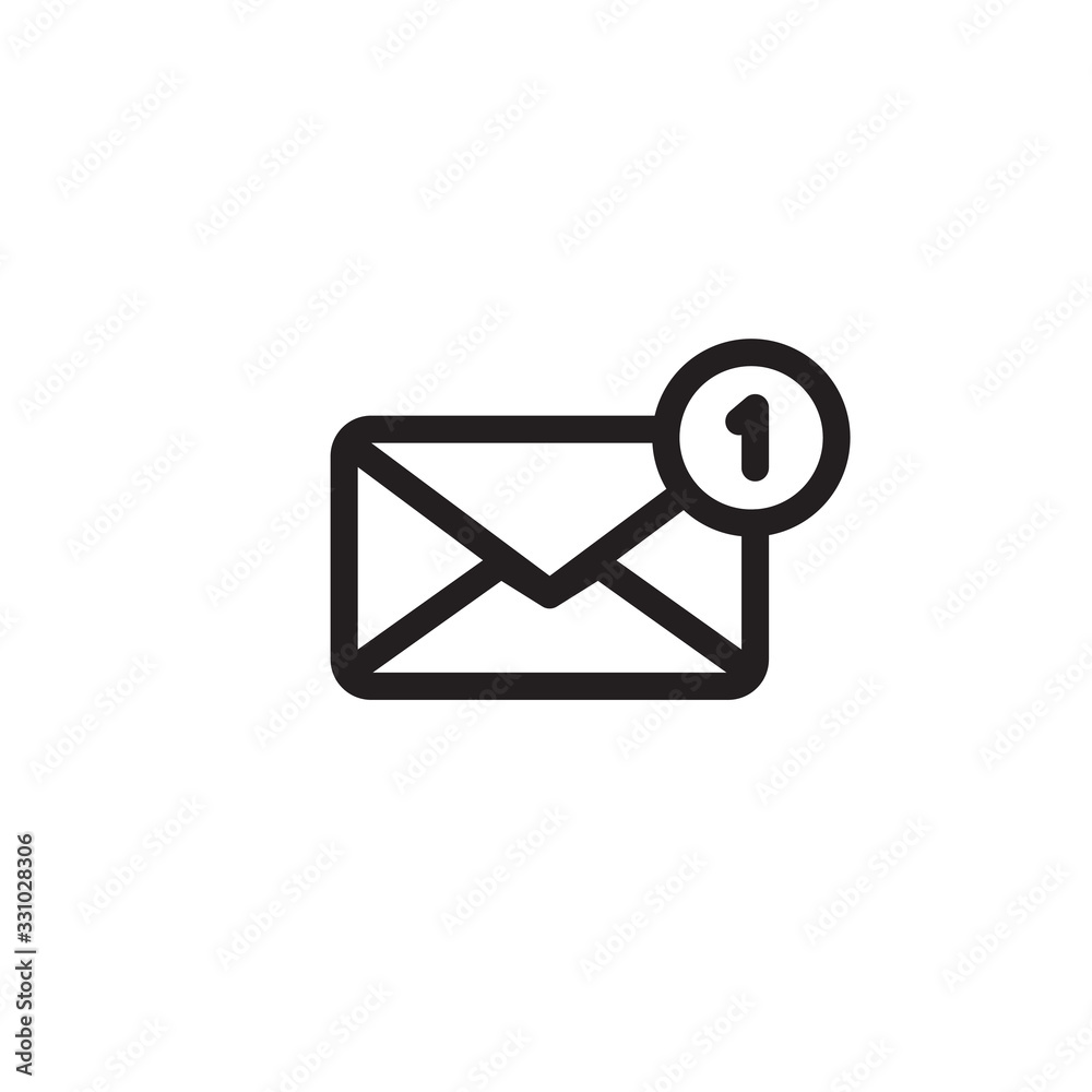 envelope with letter line icon, outline vector sign, linear style pictogram isolated on white. Message symbol, logo illustration. Editable stroke. Pixel perfect envelope with letter line icon, outline vector sign, linear style pictogram isolated on white. Message symbol, logo illustration. Editable stroke. Pixel perfect