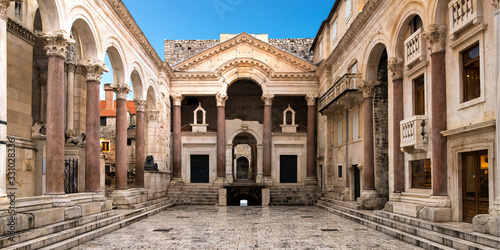Diocletian Palace panorama, Split - Croatia