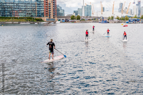 Royal Docks Adventure the centre is a dedicated water-sports facility Royal Victoria Dock ,Newham, London, UK