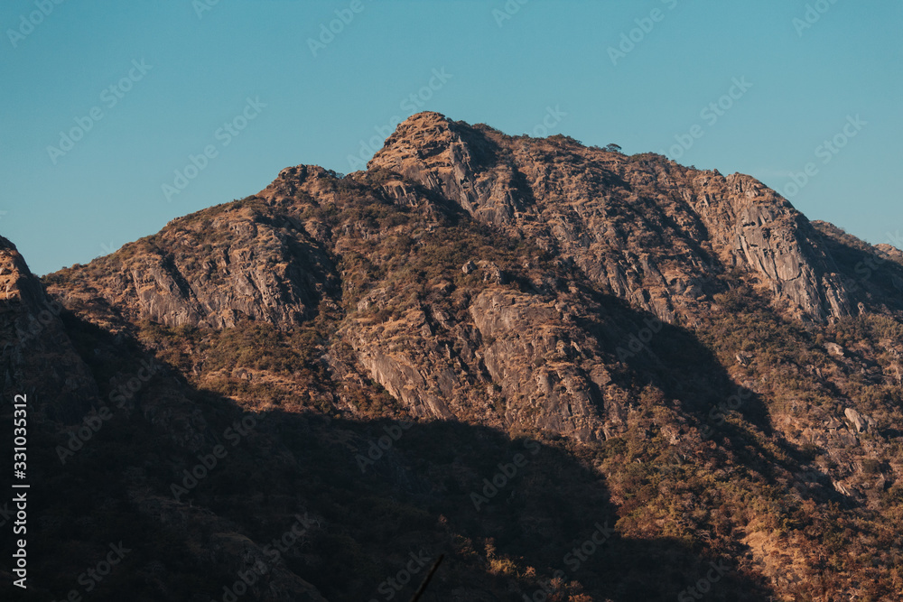 View of the mountains at Mount Abu in Rajasthan, India View of the mountains at Mount Abu in Rajasthan, India