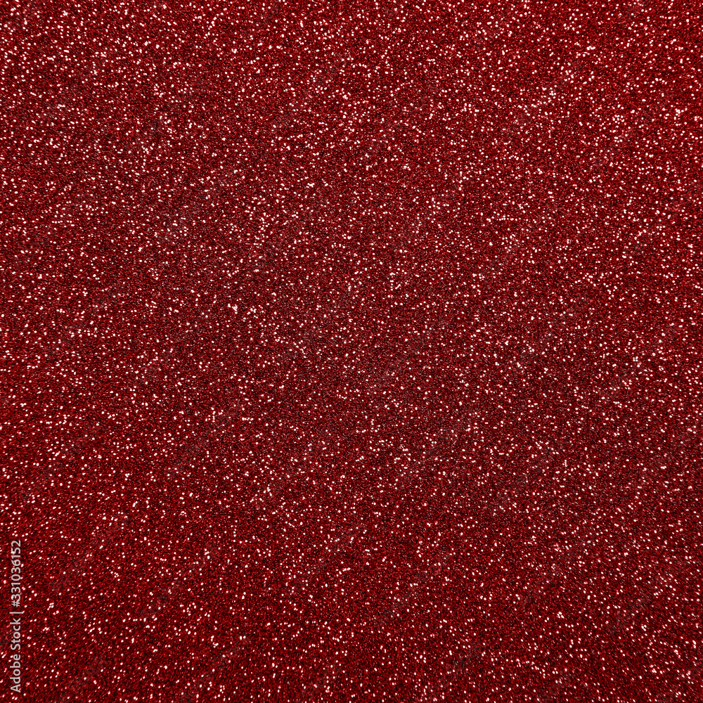 Abstract background texture of red glitter