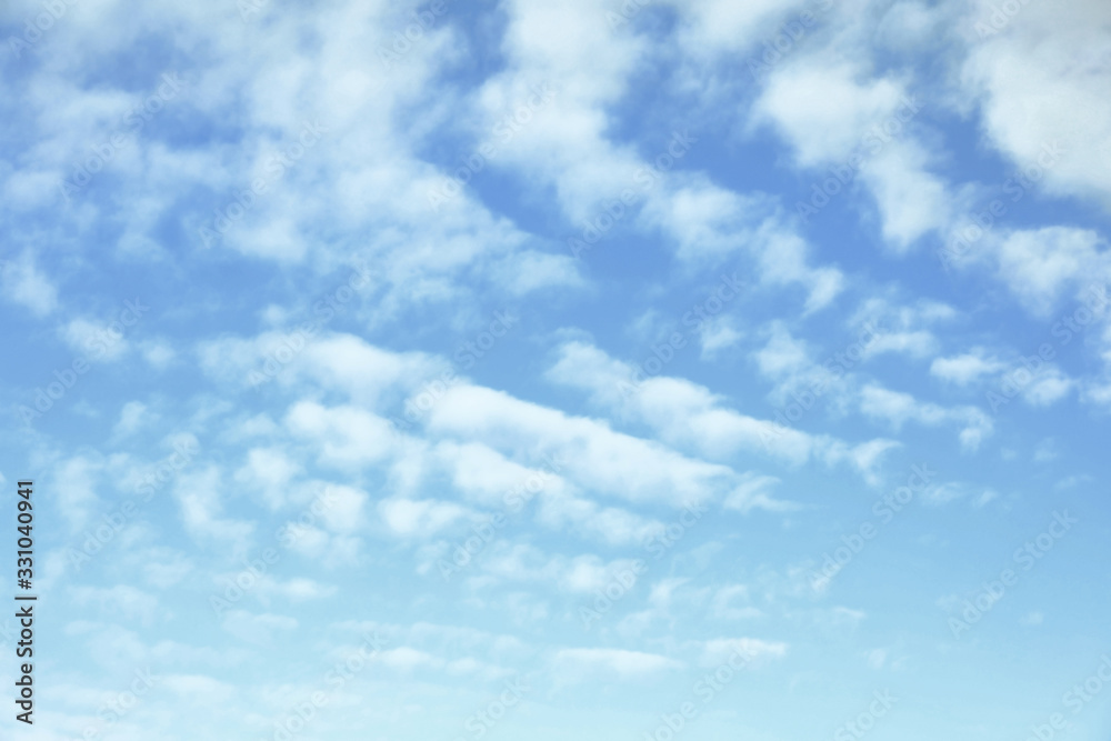 Beautiful blue sky with clouds on sunny day Beautiful blue sky with clouds on sunny day