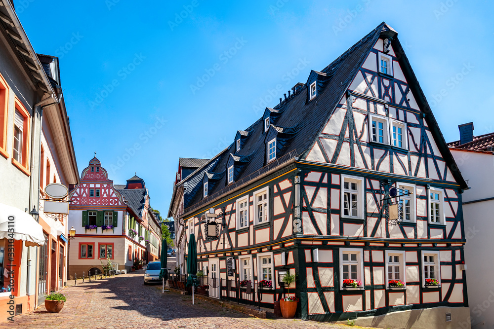 Altstadt von Idstein, Taunus, Hessen, Deutschland 