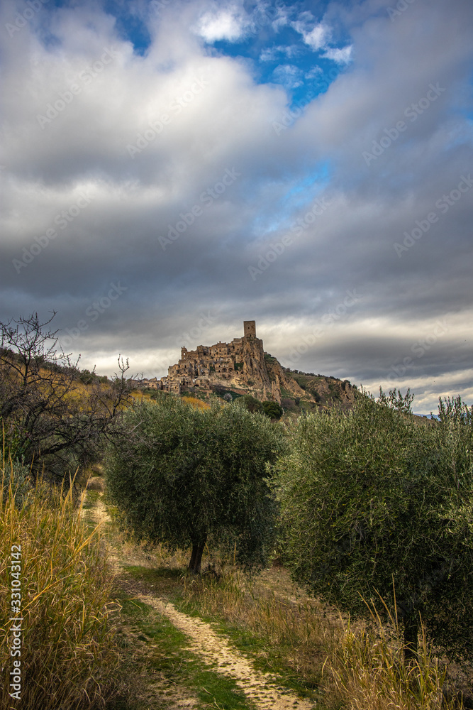 Craco, a beautiful Italian ghost town. Craco, a beautiful Italian ghost town.
