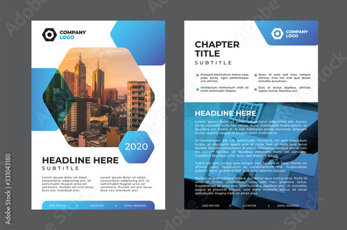 Brochure Cover Flyer Design Template