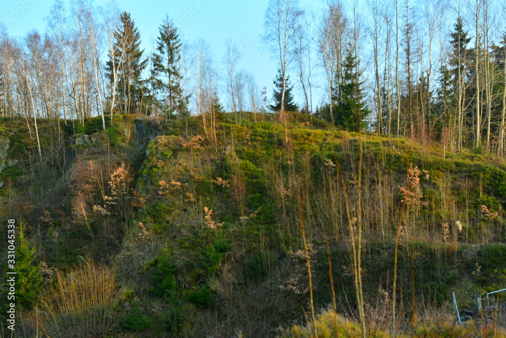 Obraz premium Im Erzgebirge Geyer Binge