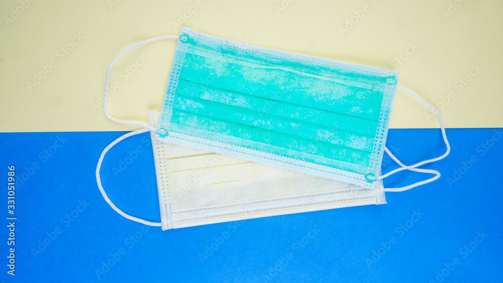two medical surgical flu ilness protective face masks two medical surgical flu ilness protective face masks