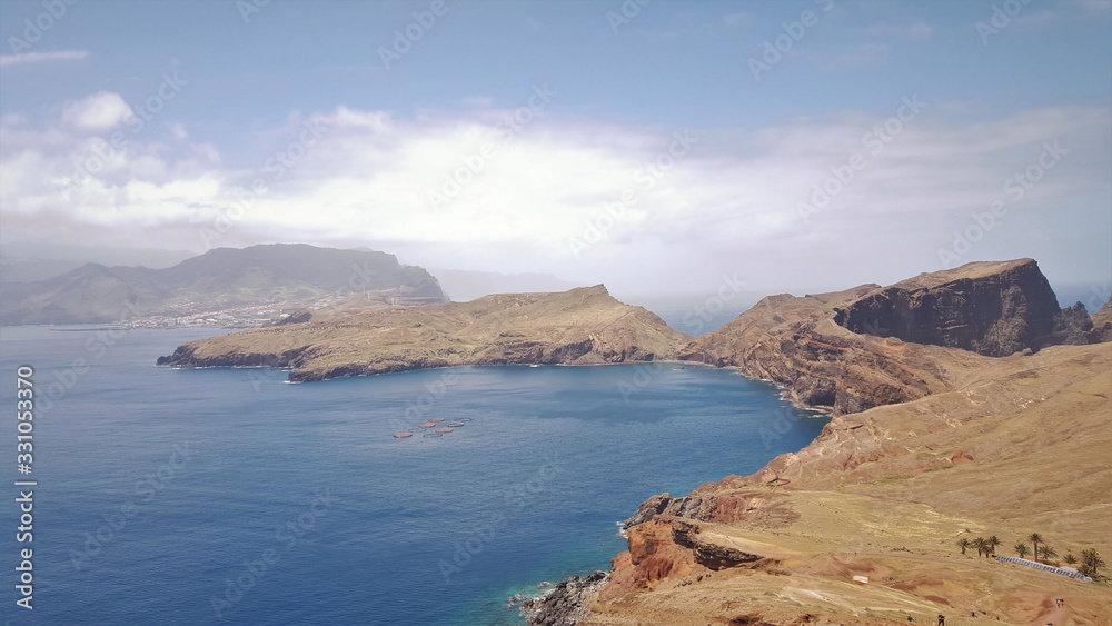 Madère, bais de la pointe de São Lourenço