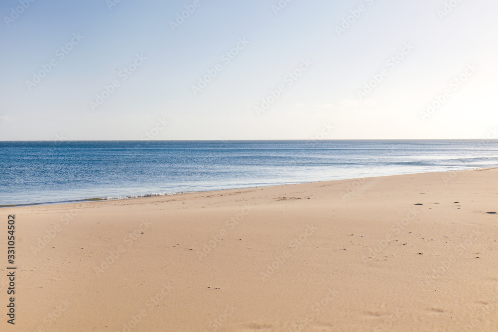abandoned lonely beach near the ocean during quarantine abandoned lonely beach near the ocean during quarantine