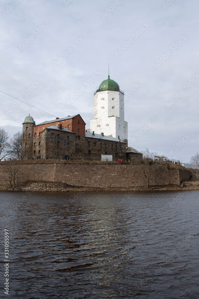 medieval Vyborg castle, Vyborg Russia