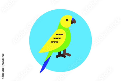  Illustration Vector of animal flat design vector Perfect for T Shirt design,logo,sticker