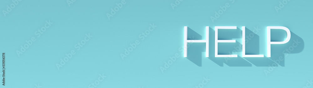 help app icon against a colored wall - communication concept for contact and service use. copy space for individual text. help app icon against a colored wall - communication concept for contact and service use. copy space for individual text.