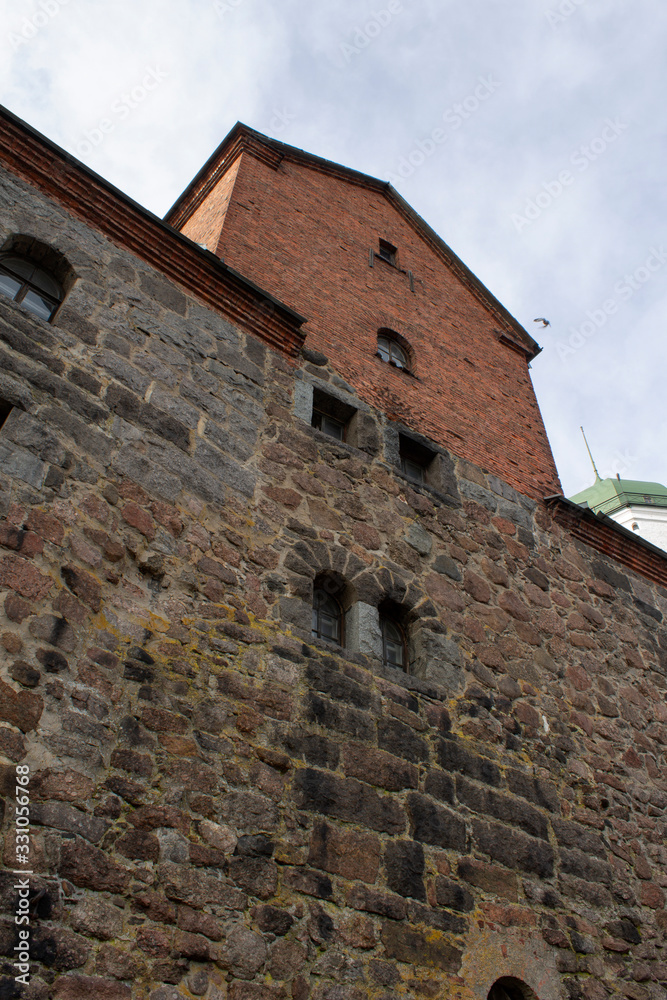medieval Vyborg castle, Vyborg Russia