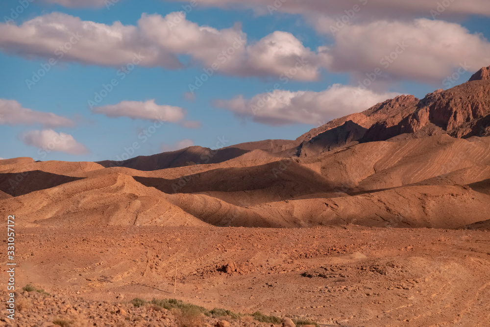 Sedimentary Beds, Atlas Mountains, Morocco Sedimentary Beds, Atlas Mountains, Morocco