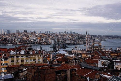 istanbul city from a top roof