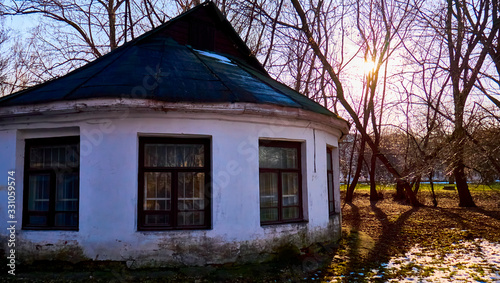 old manor house Izmaylovo blue sky photo