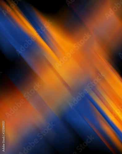 Multidemensional Motion Extreme Color Background