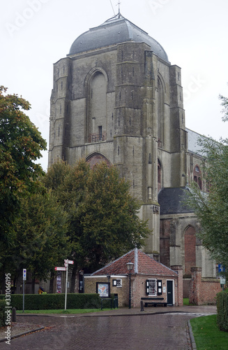 Kirche in Veere, Zeeland, Niederlande