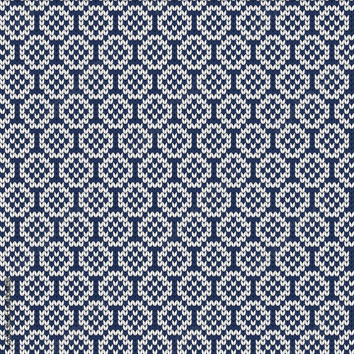 Knitted seamless abstract small pattern