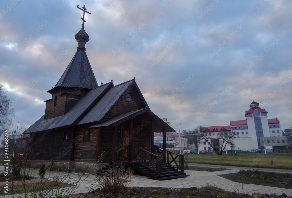 Fototapeta premium Vitebsk is a beautiful Belarusian city