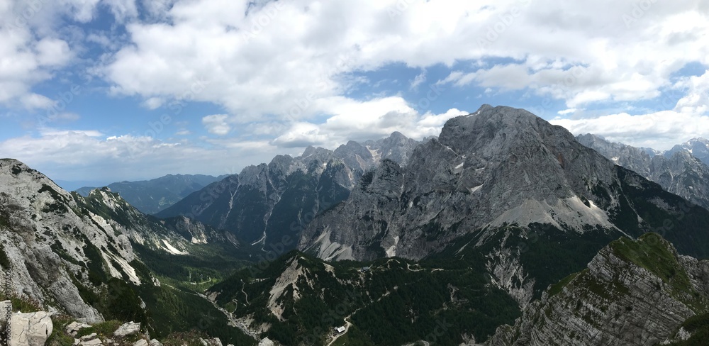 Fototapeta premium Julian Alps landscape