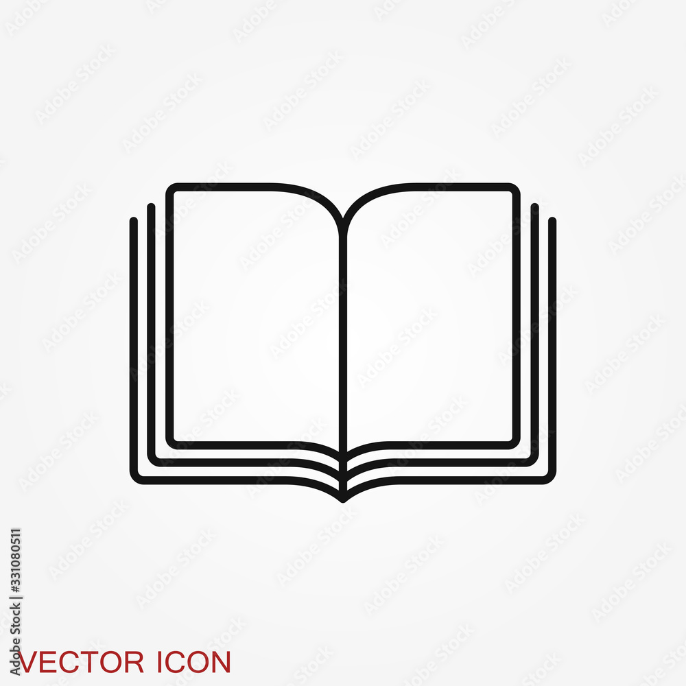 Magazine icon vector illustration - magazine and newspaper symbol Magazine icon vector illustration - magazine and newspaper symbol