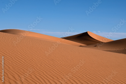 Fototapeta Naklejka Na Ścianę i Meble -  Sand Dunes, Sahara Desert, Morocco