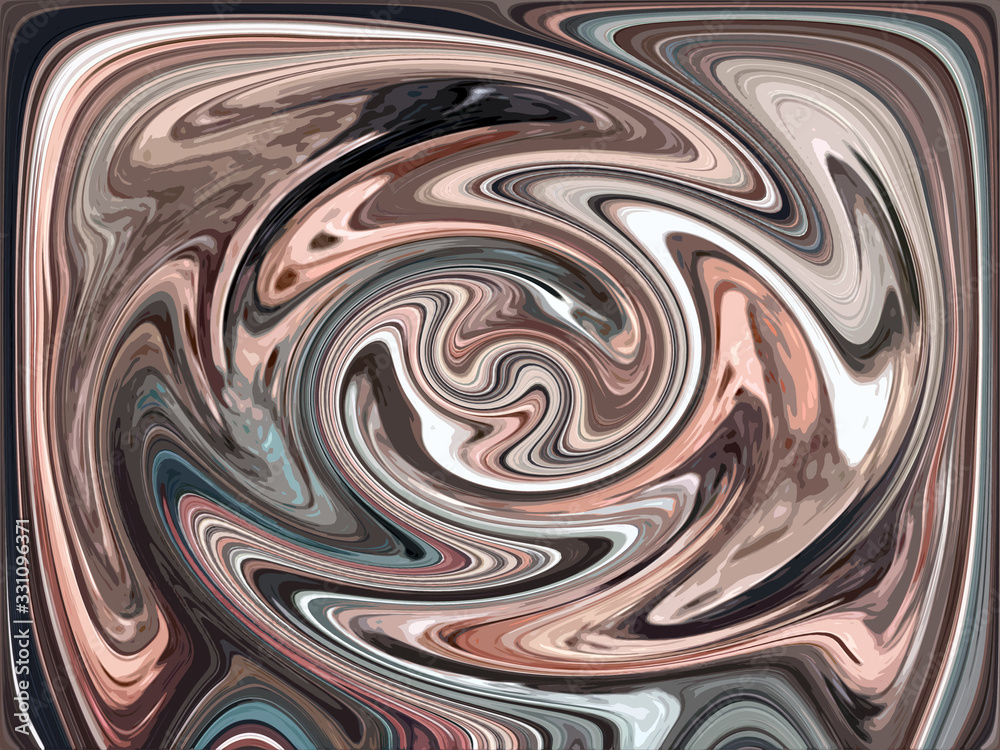 Liquid speedy movement around turning point. Abstract circle background Liquid speedy movement around turning point. Abstract circle background