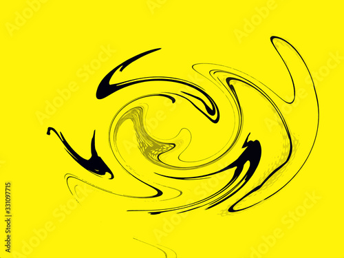 Abstract circling simple graphic illustration for web design