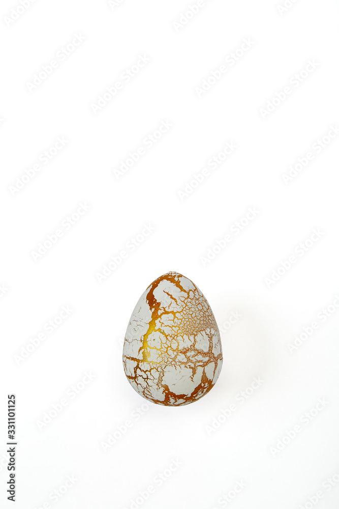 Easter egg isolated on a white Easter egg isolated on a white