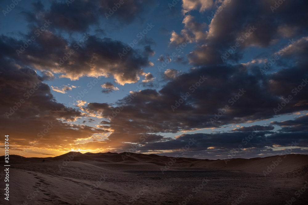 Sahara Desert Sunrise Sahara Desert Sunrise