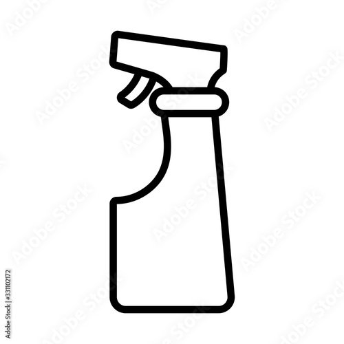 gardening spray , line style icon