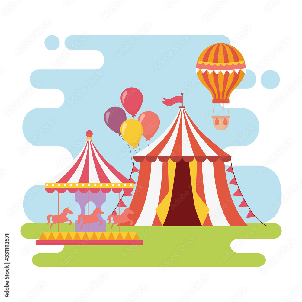 fun fair carnival carousel tent hot air balloon recreation entertainment fun fair carnival carousel tent hot air balloon recreation entertainment