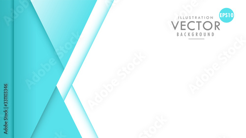vector green turquoise graphic design modern background wallpaper for business, company, office, corporate, web, presentation, publication, advertising with blank white space template