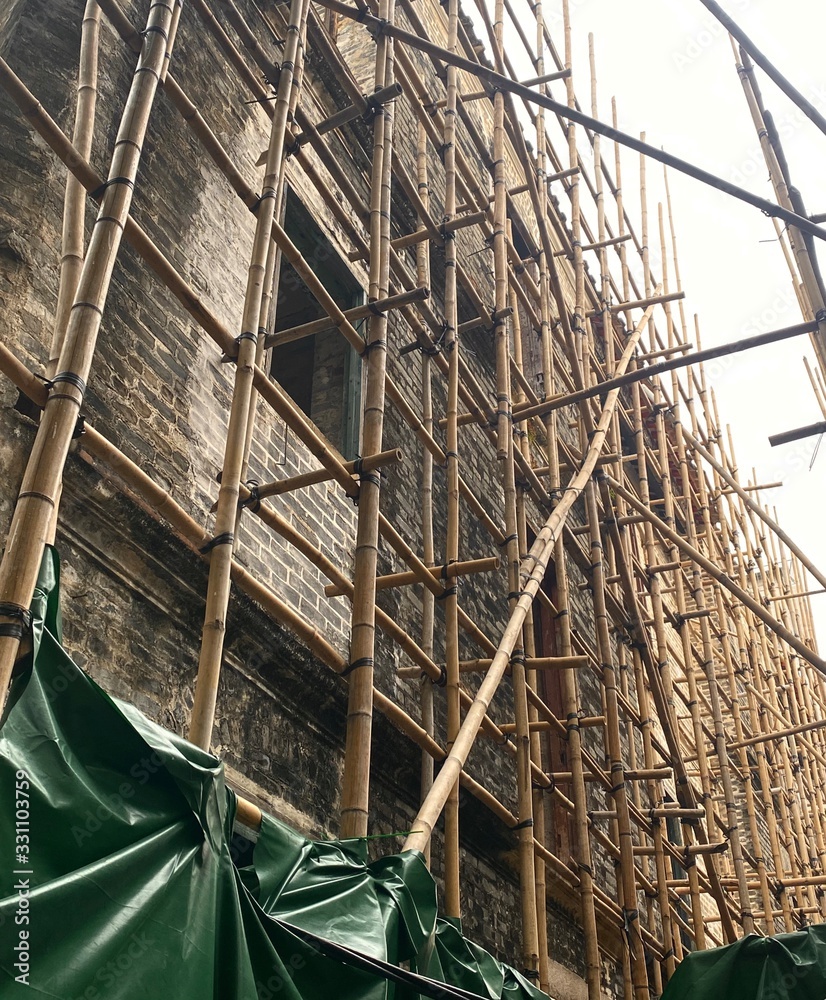 construction of a building