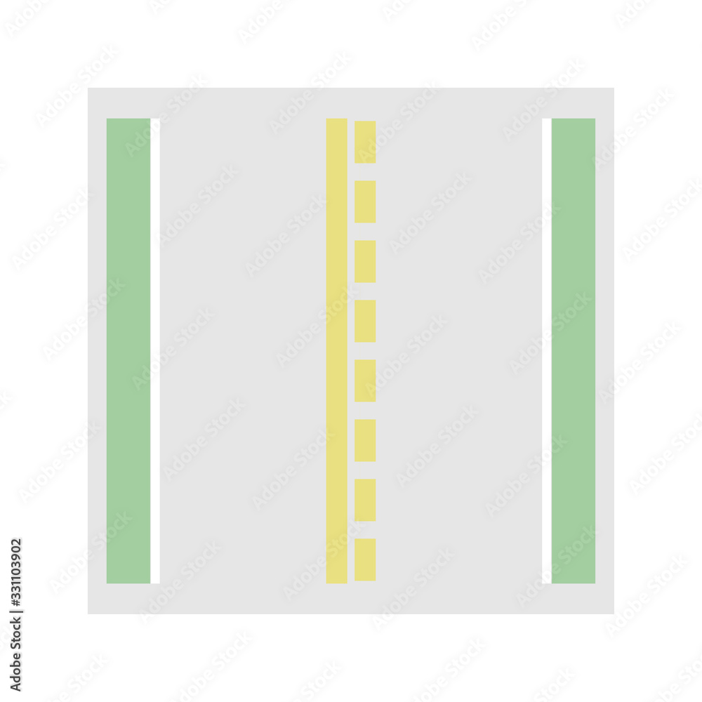USA traffic road signs. pass if the way is clear. vector illustration USA traffic road signs. pass if the way is clear. vector illustration