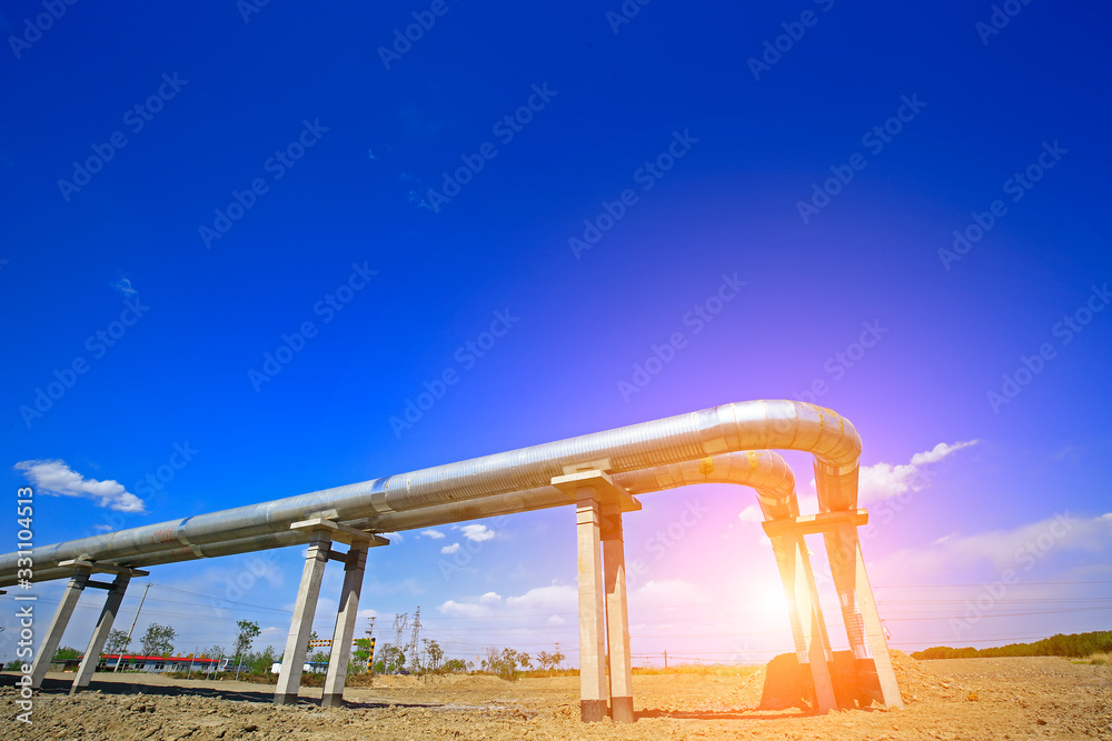 Industrial pipeline equipment of the factory Industrial pipeline equipment of the factory