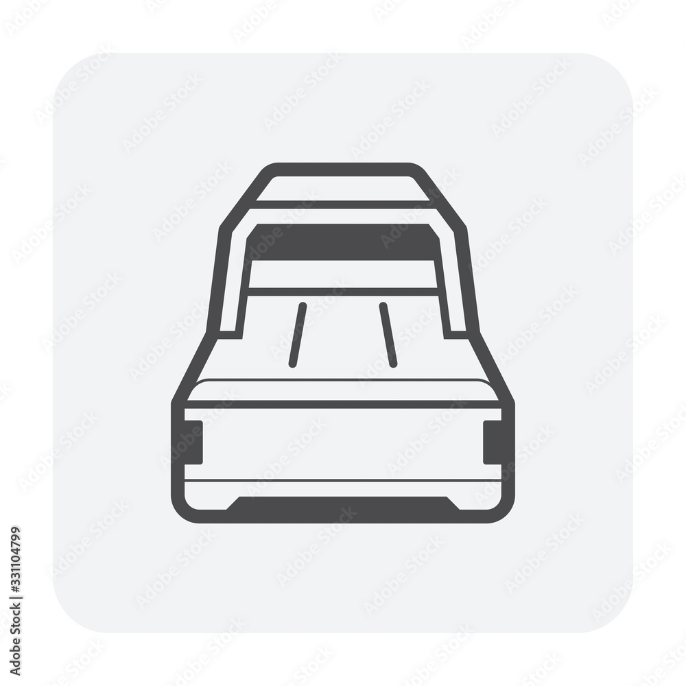 pickup accessory icon pickup accessory icon